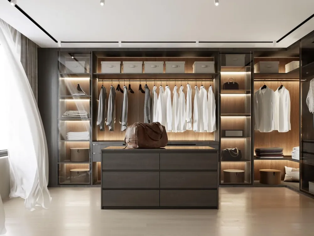 Conception de Dressing à Viry