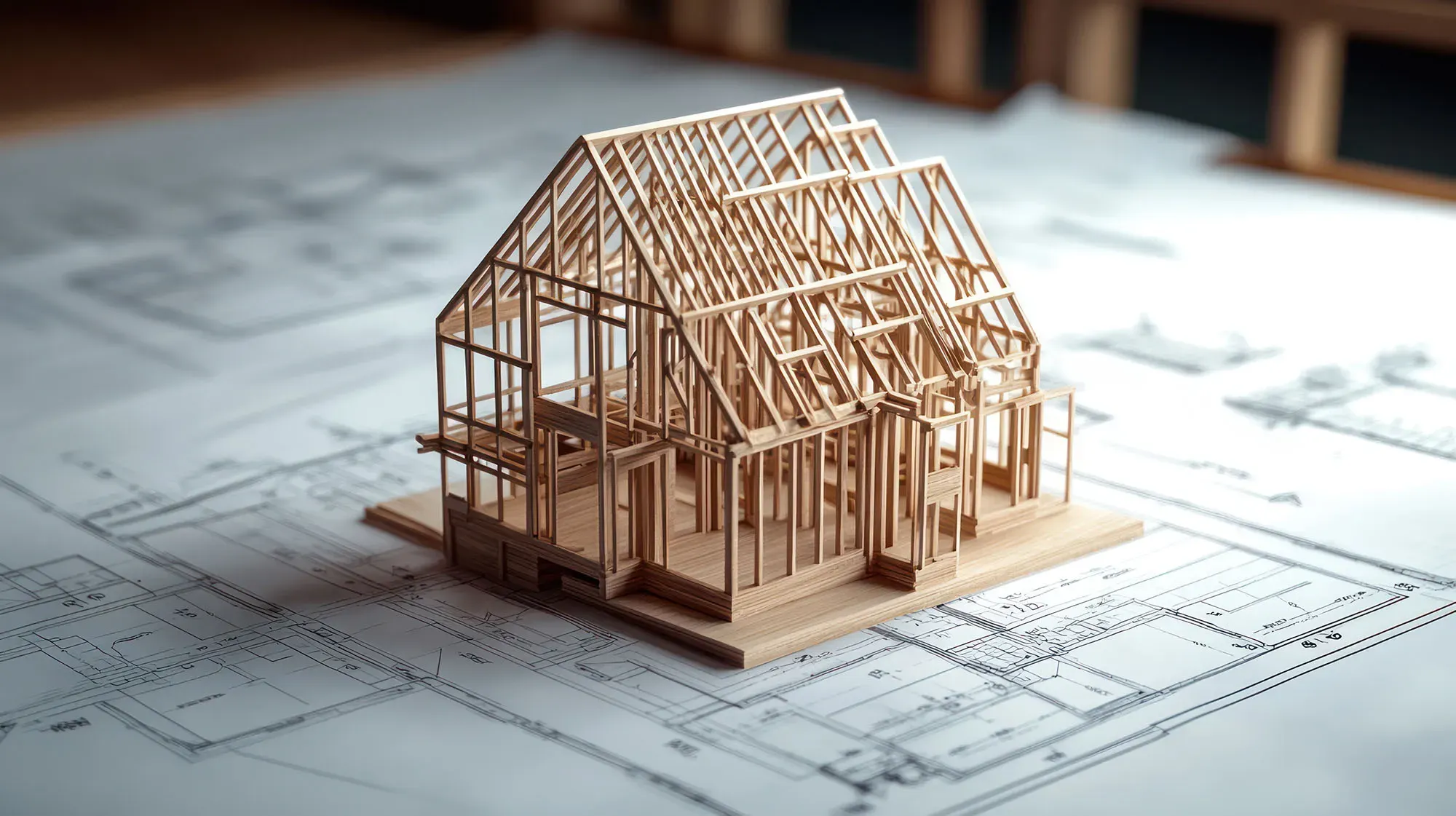 maquette maison
